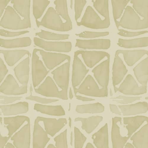 Toraja, Olive | Fabric in Linens & Bedding by Philomela Textiles & Wallpaper. Item composed of canvas