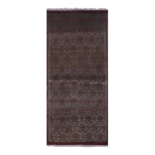 Turkey Shaggy Rug Runner, Hand Woven Soft Mohair Wool Carpet | Runner Rug in Rugs by Vintage Pillows Store. Item made of wool with fiber