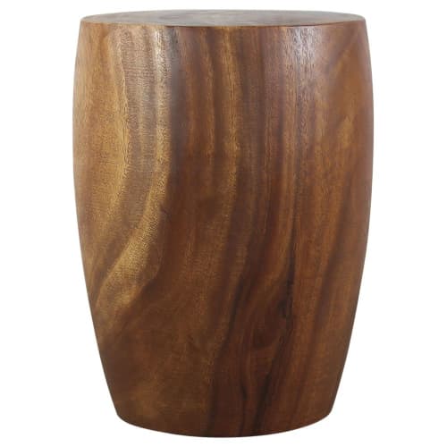 Haussmann® Wood Merlot End Table 15 D x 20 inch High Walnut | Tables by Haussmann®