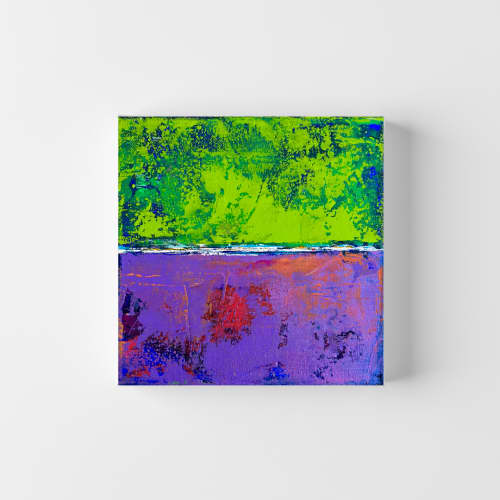 ECHOES 019 - 20x20cm | Oil And Acrylic Painting in Paintings by Lara Spadetto Art