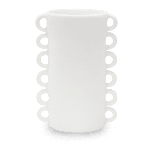 Loopy Large Vase | Vases & Vessels by Tina Frey. Item composed of synthetic