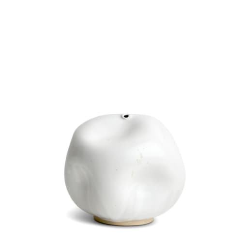 H: 8.5" W: 9" | Ornament in Decorative Objects by SKOBY JOE CERAMICS. Item made of stoneware