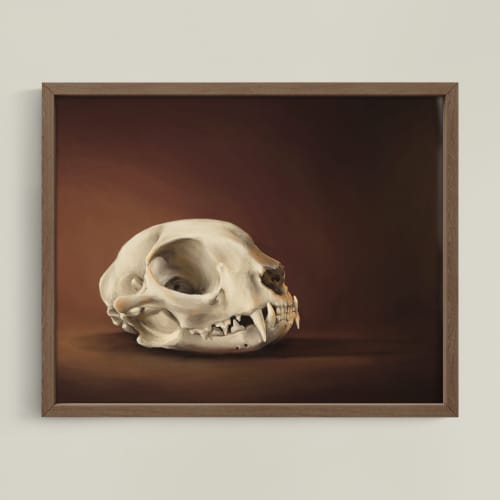 Cranium Felinum | Prints by The Ugly Cat Studio