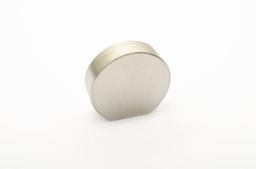 Globe 20 Brushed Stainless Steel | Knob in Hardware by Windborne Studios. Item composed of steel