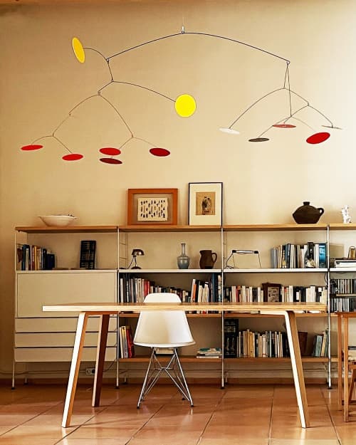 Sol Large Mobile | Sculptures by OM Editions: A Limited Edition Furniture Collection. Item composed of steel
