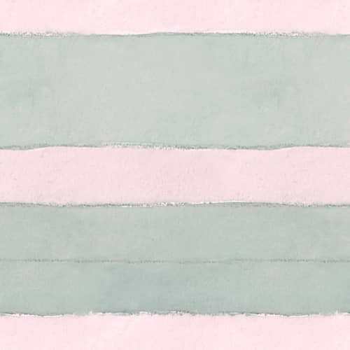Cabana Stripe No. 15, Sea Glass | Fabric in Linens & Bedding by Philomela Textiles & Wallpaper. Item made of cotton