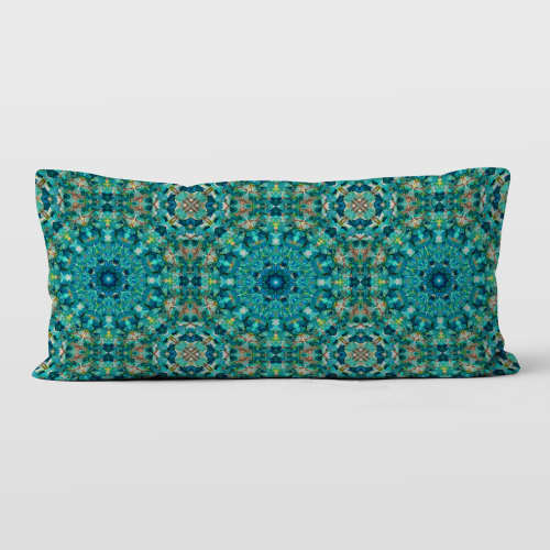 Palma 12x24 Lumbar Pillow Cover | Pillows by Brandy Gibbs-Riley