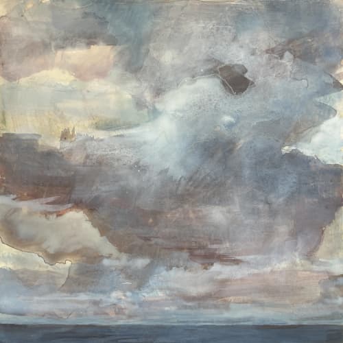 2026 Series 2 (16x16") | Paintings by Caroline Adams. Item composed of wood