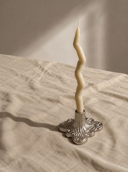 Molten Taper Candle Holder | Decorative Objects by Raíz Studio