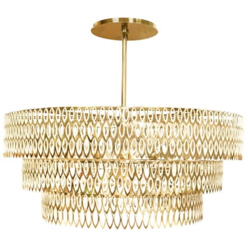 Alan Mizrahi IQ8057 Petal Chandelier | Chandeliers by Alan Mizrahi Lighting Design