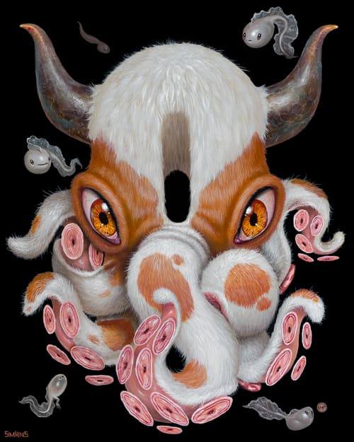 "Capital O" | Prints by Greg "CRAOLA" Simkins. Item composed of paper
