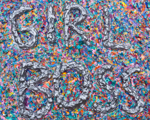 Girl Boss | Oil And Acrylic Painting in Paintings by Brianne V