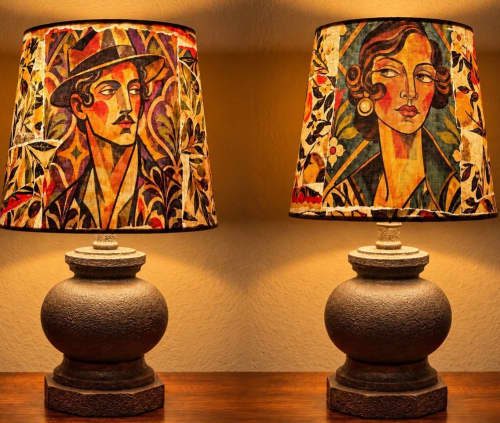 Case File No. 104: Mutual Discretion | Handmade Art Lamps | Table Lamp in Lamps by Lamp Bandit