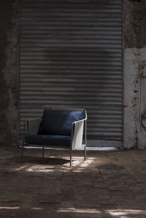 "Branch" Armchair | Chairs by SIMONINI. Item made of fabric with metal