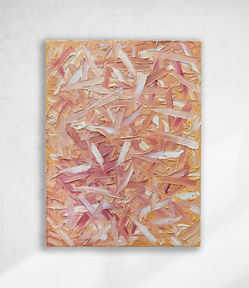 Layers of Sweetness | Oil And Acrylic Painting in Paintings by Sorelle Gallery. Item composed of canvas