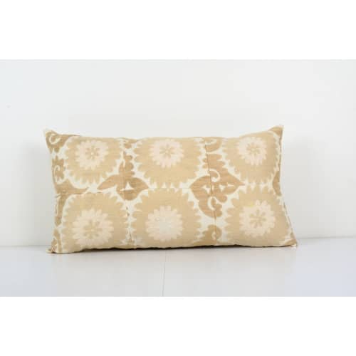 Vintage Suzani Pillow Fashioned from a Mid-20th Century Sama | Cushion in Pillows by Vintage Pillows Store