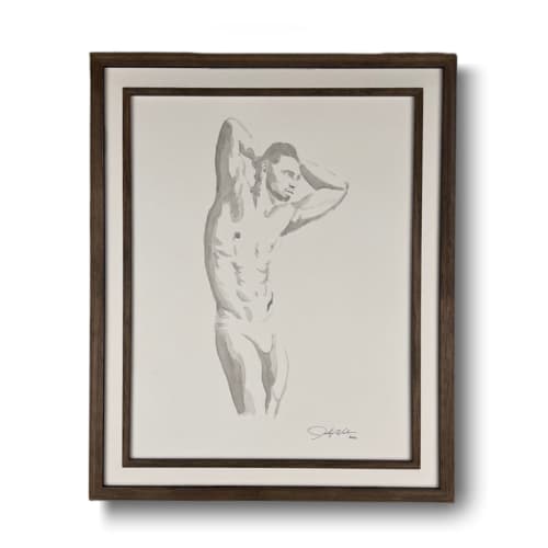 Raoul | Watercolor Painting in Paintings by John Velo Studio