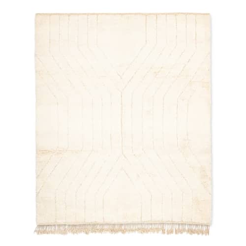 Beni ourain rug, Authentic handmade Moroccan rug | Area Rug in Rugs by Benicarpets