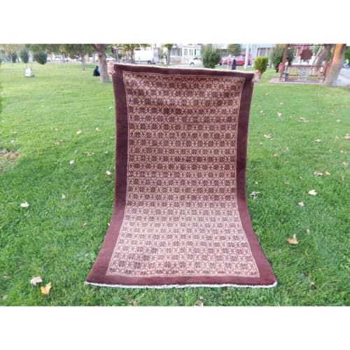 Central Anatolian Shaggy Tulu Rug, Wool Village Rug from | Area Rug in Rugs by Vintage Pillows Store. Item composed of wool & fiber