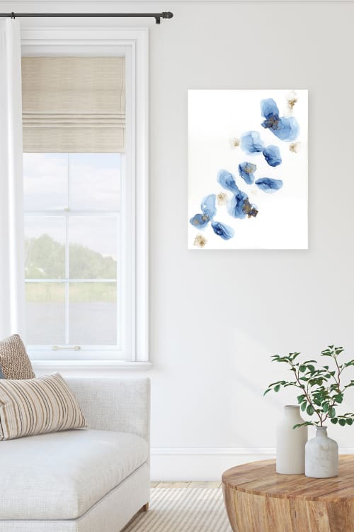 held between | abstract original art | Watercolor Painting in Paintings by Megan Spindler