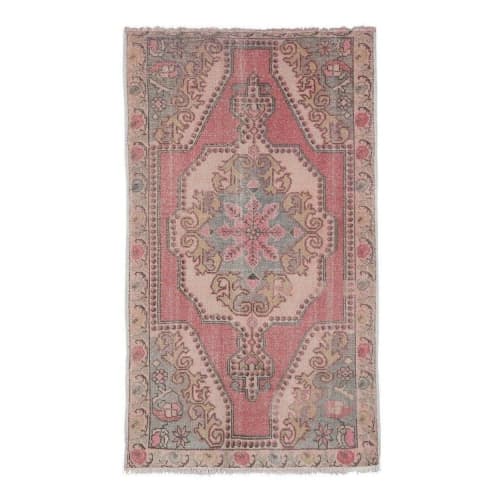 Vintage Turkish Kemerhisar Rug - Dining Room Carpet | Area Rug in Rugs by Vintage Pillows Store. Item made of fiber