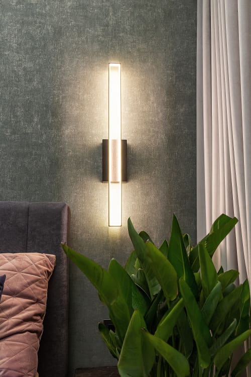 Hephaest | Sconces by Next Level Lighting. Item made of wood & metal
