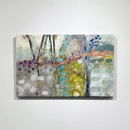 Three Trees III | Oil And Acrylic Painting in Paintings by Sorelle Gallery