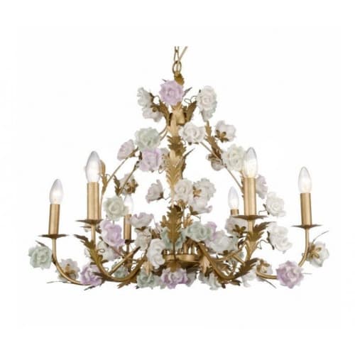 Alan Mizrahi IQ2110 Vie En Rose | Chandeliers by Alan Mizrahi Lighting Design