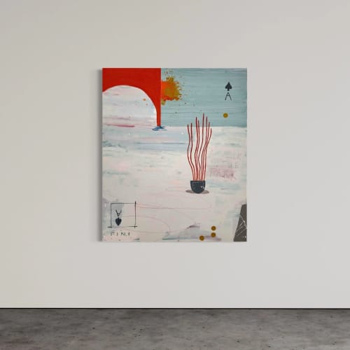 Parkinson's Law | Oil And Acrylic Painting in Paintings by Sarah Finucane