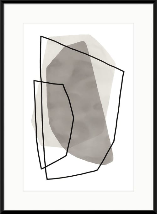 Fragments Framed Print | Prints by Kim Knoll. Item composed of paper