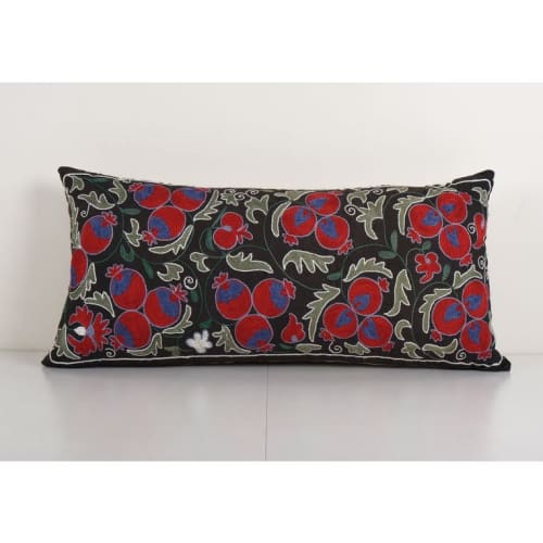 Tashkent Suzani Bedding Pillow Case Made from a 19th Century | Cushion in Pillows by Vintage Pillows Store