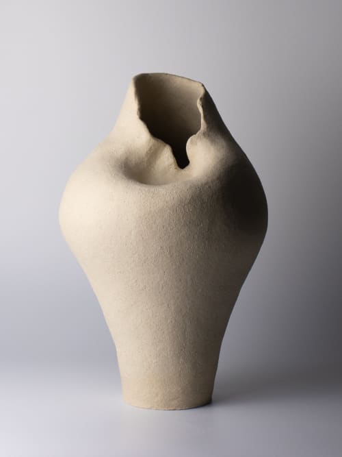 freeform vessel 27 | Sculptures by Ashley Perez. Item made of ceramic works with minimalism & contemporary style