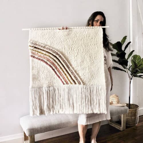 After the rain | Tapestry in Wall Hangings by indie boho studio. Item composed of cotton & fiber