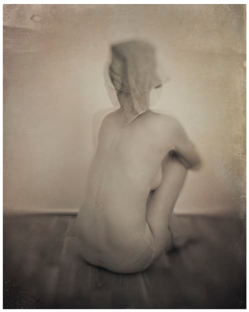 Portrait with towel on head | Photography by Louise O'Gorman