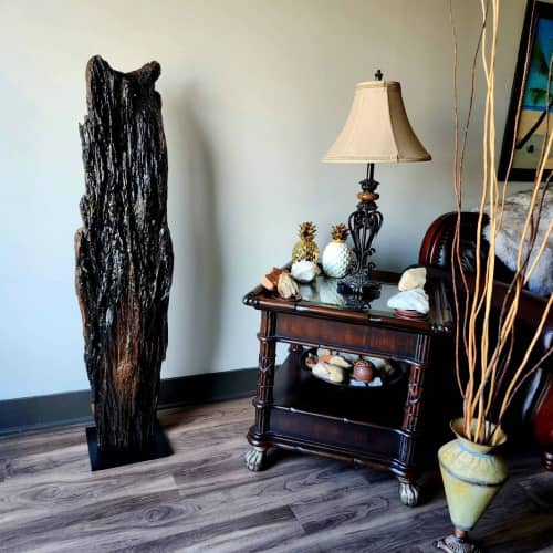 Large Driftwood Art Sculpture "Burnished" | Sculptures by Sculptured By Nature  By John Walker. Item made of wood works with minimalism style