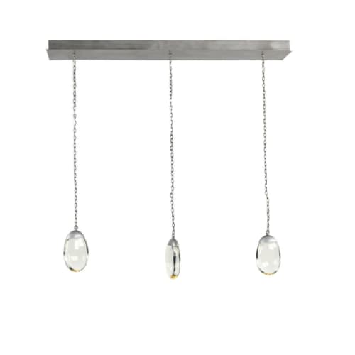Alan Mizrahi KA1907 Celestial Pebble Linear | Chandeliers by Alan Mizrahi Lighting Design