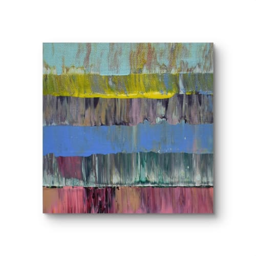 Mini 34 | Oil And Acrylic Painting in Paintings by Lisa Carney