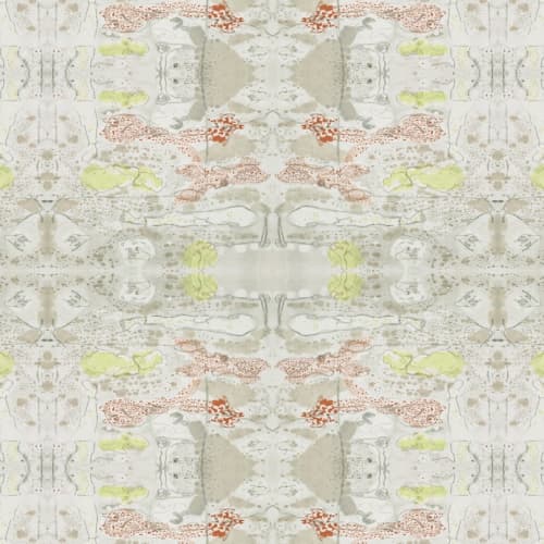 Extremities, Cement | Fabric in Linens & Bedding by Philomela Textiles & Wallpaper. Item composed of cotton