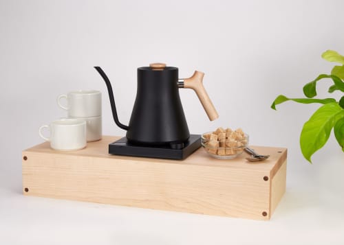 Maple Appliance Cord Box | Storage Stand in Storage by Reds Wood Design. Item composed of maple wood