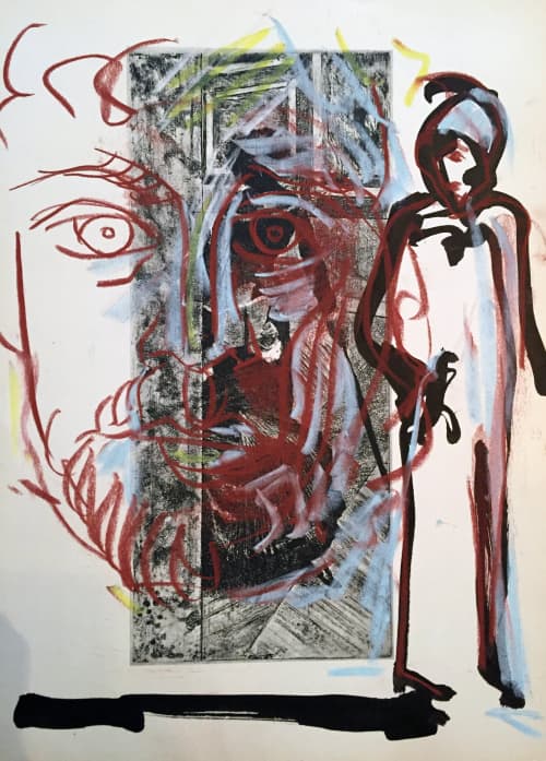 Herakles | Mixed Media in Paintings by Eric Farache Artist