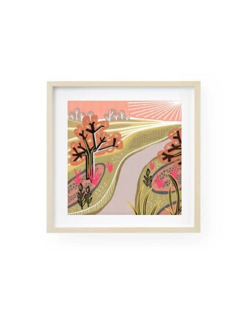 Dawn - Landscapes | Prints by Birdsong Prints. Item composed of paper