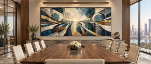 Aligned Vision | Oil And Acrylic Painting in Paintings by Madame A. K. Selestan