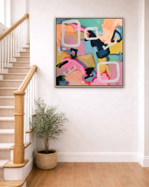 Color Dynamite | Paintings by Meredith H. Item in boho or contemporary style