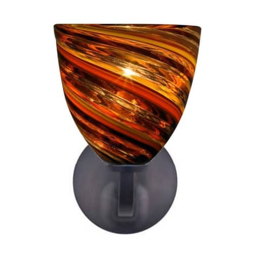 ELAN Sconce (RONDO) | Sconces by Oggetti Designs. Item made of glass