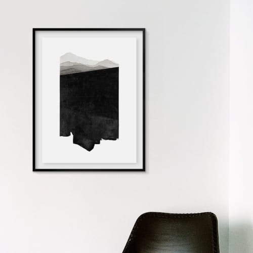 A Long Way Down | Prints by Kim Knoll. Item made of paper