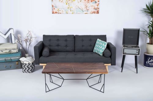 The Provo | Coffee Table in Tables by MODERNCRE8VE. Item composed of walnut and steel