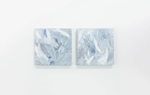 Blueberry Shortcake Mini III & IV | Oil And Acrylic Painting in Paintings by Sorelle Gallery