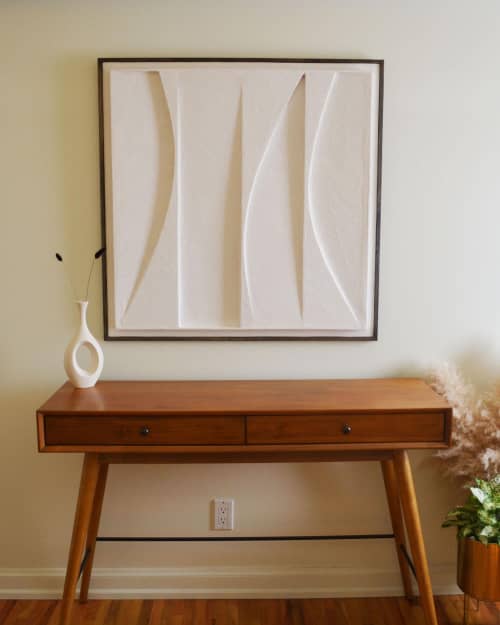 No. 16 Plaster Wall Relief | Wall Sculpture in Wall Hangings by Joseph Aurelius