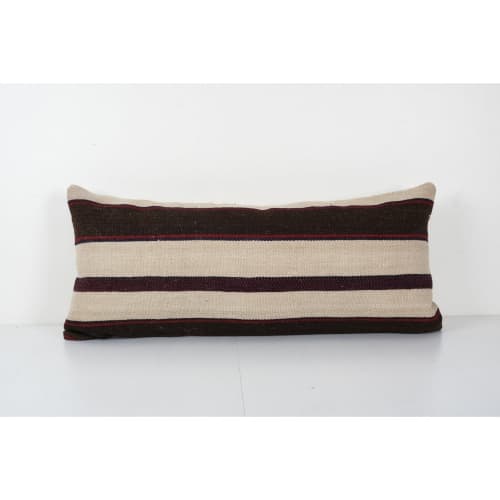 Vintage Minimalist Style Hemp Pillow With Original Details, | Cushion in Pillows by Vintage Pillows Store