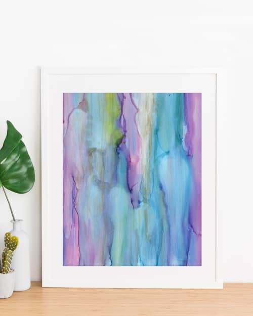 pirr [ a light breath of wind ] |  fine art print | Prints in Paintings by Megan Spindler